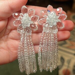 Kate Spade Full Flourish Statement Tassel Statement Earrings